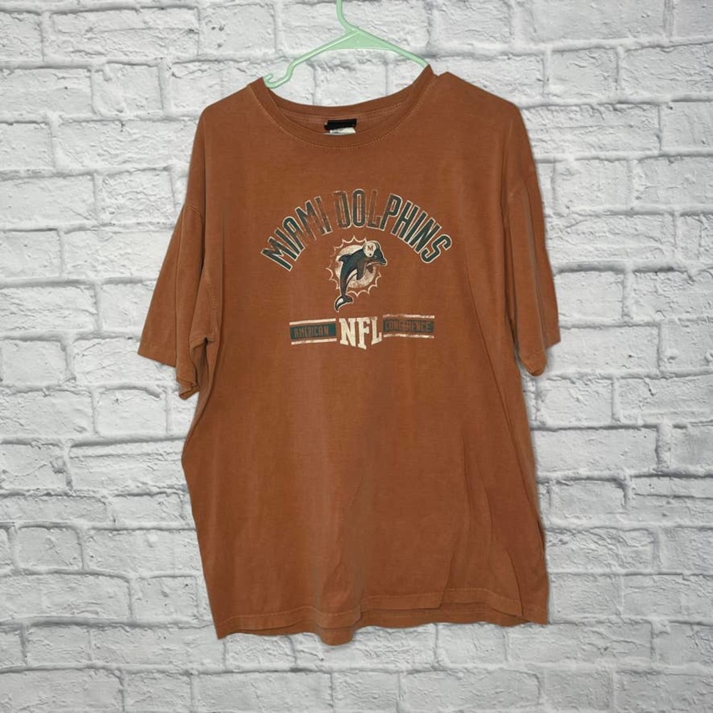 NFL Miami Dolphins Cotton Short Sleeve Shirt L